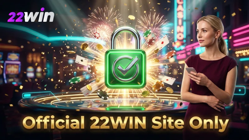Confirm you're on the official 22win22.net site to protect your deposit.