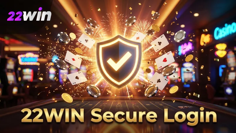 Your 22WIN Login is safeguarded with robust encryption and verification steps.