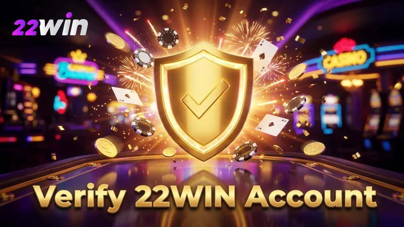Effortless verification keeps your 22WIN account active and secures your gaming journey.
