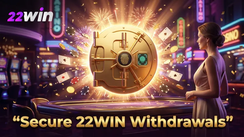 Secure your 22WIN withdrawals with verified accounts for faster processing.