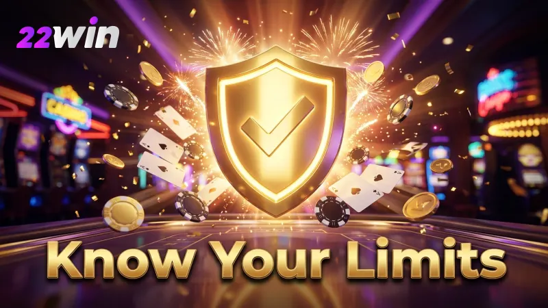 Review 22WIN's payment method limits and fees before you transact.