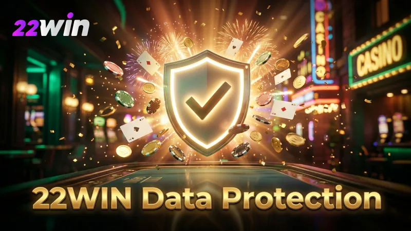 22WIN's advanced encryption ensures your personal details are always safe online.