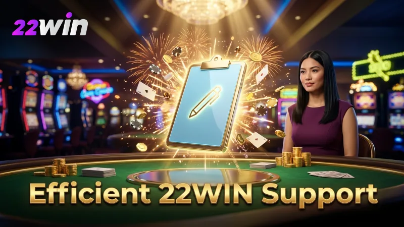 Prepare details like IDs and transaction numbers for faster 22WIN email support resolution.