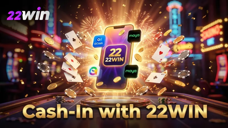 Fund your 22WIN account easily using GCash or Maya for quick access to Digit Game 3D.