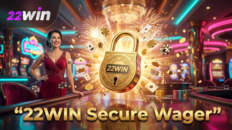 22WIN secures every wager, ensuring fair play and reliable transactions.