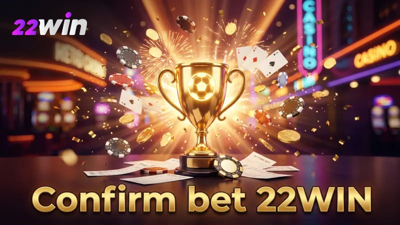 Confirm your bet on the 22WIN app after comparing all critical stats.