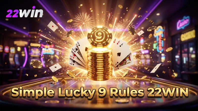Lucky 9 card values simplify decisions for faster gameplay.