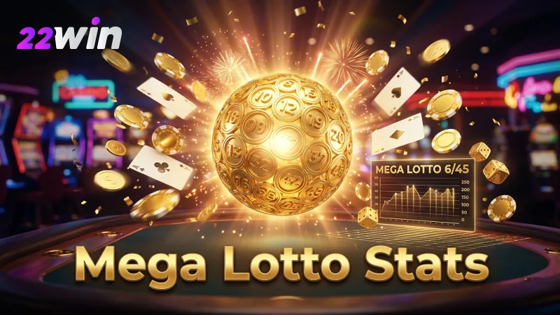Use 22WIN's historical data to inform your Mega Lotto 6/45 number choices.
