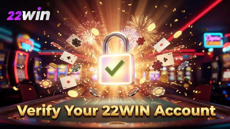 Player verification protects your funds and ensures secure transactions on 22WIN.