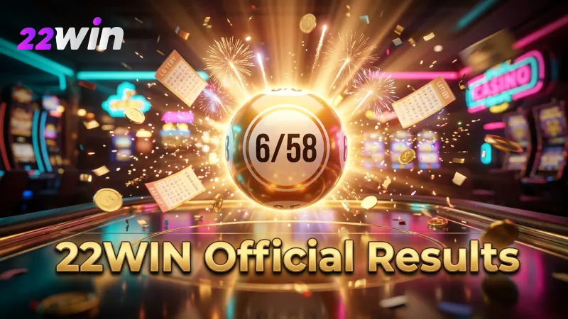 The 22WIN platform ensures transparent access to official Ultra Lotto 6/58 draw results.